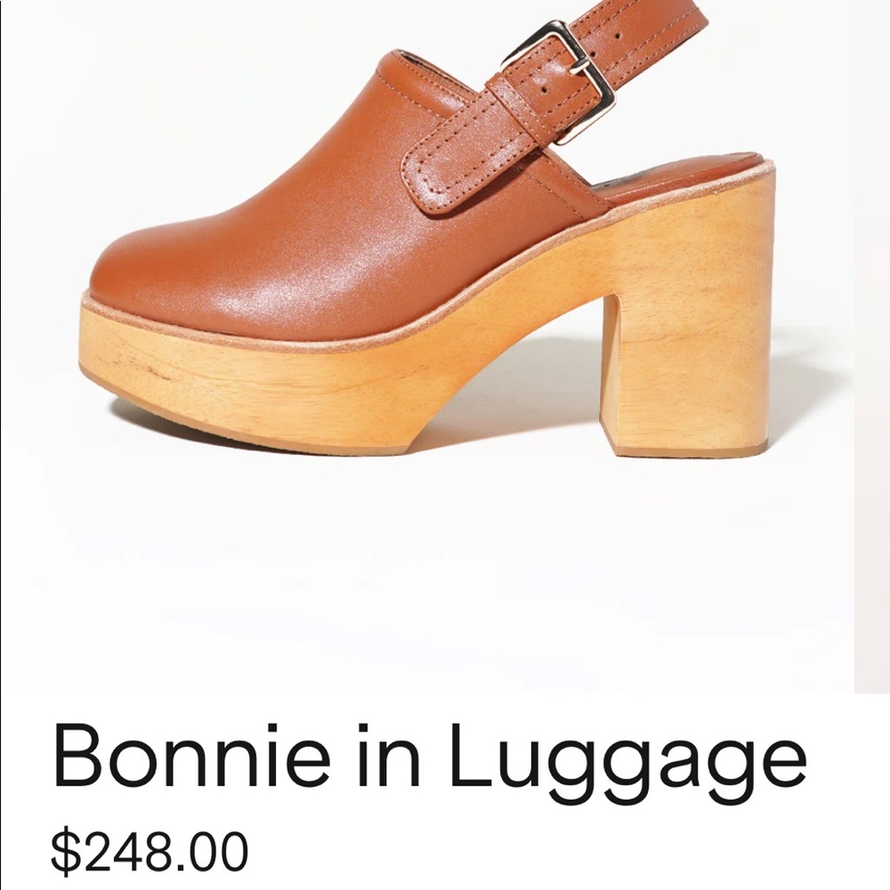 Charlotte Stone Bonnie Clogs, 9, luggage (brown)